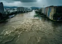 transbordamento do Rio Barra Mansa