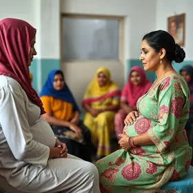 encontro de gestantes