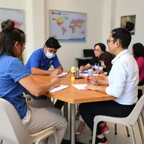 assistência às crianças com TEA