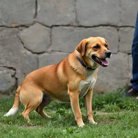 cão esfaqueado em Barra Mansa