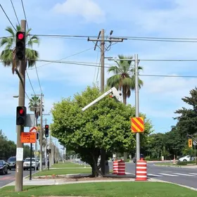 interdição Avenida Presidente Kennedy