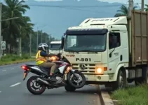 motociclista dorme