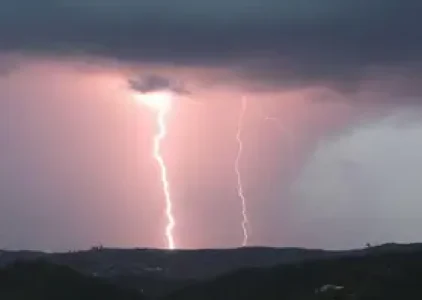 Barra Mansa com tempestades
