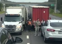 engavetamento na Via Dutra em Barra Mansa