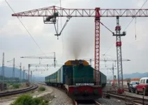 obras ferroviárias em Barra Mansa