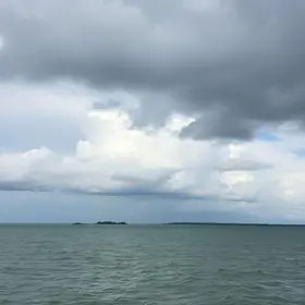 Barra Mansa céu nublado