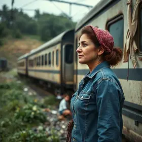 Mulher é atingida por trem em Barra Mansa
