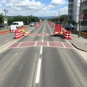 Obras na Via Dutra em Barra Mansa