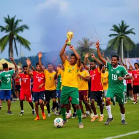 Barra Mansa entra no clima de Copa do Mundo