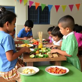 barra mansa cardápio escolar recesso