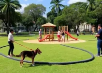praça revitalizada no Santa Rosa