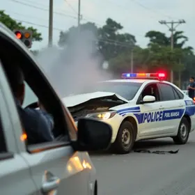 motorista sofre apagão