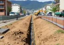 obra de drenagem
