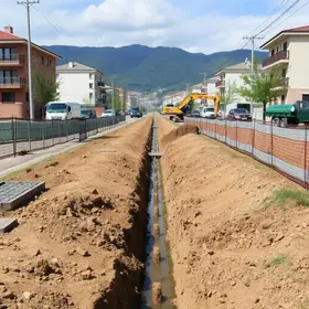 obra de drenagem