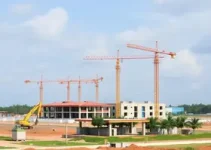 obras do Parque Industrial em Barra Mansa