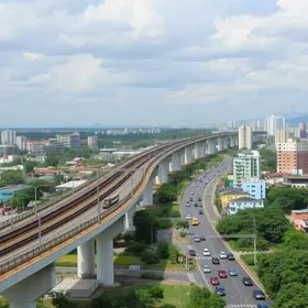 viaduto em Barra Mansa
