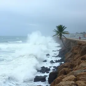 Barra Mansa rajadas de vento
