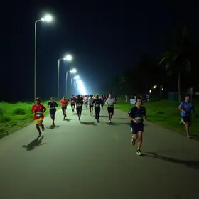 Corrida Noturna em Barra Mansa