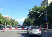 interdição Avenida Albo Chiesse Barra Mansa