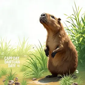 Dia Internacional da Capivara