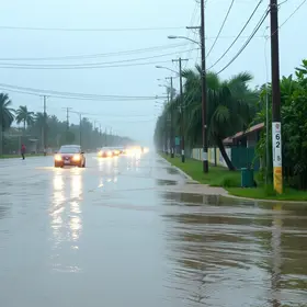 chuva forte em Barra Mansa
