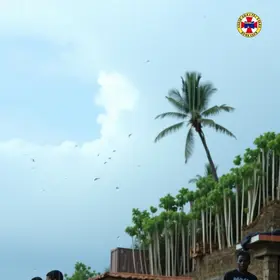 Defesa Civil Barra Mansa chuvas e rajadas de vento