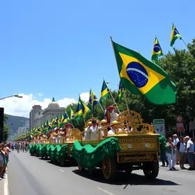 desfiles do 7 de setembro sul do rio