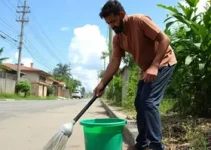 mutirão de limpeza