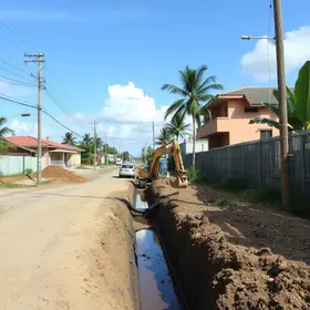 obras de drenagem