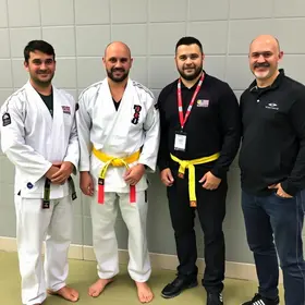 visita campeões Jiu-Jitsu